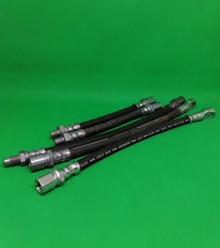 Set tubi freno fiat 124 - tubi,