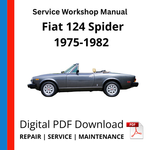 Fiat 124 spider 1975 1982 - 124, 1975-1982