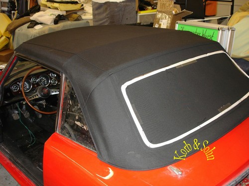 Fiat 124 spider cabrio - fiat, capote