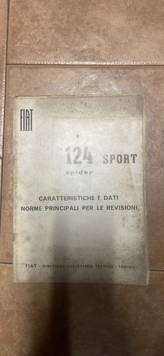 Libro fiat 124 - libro,