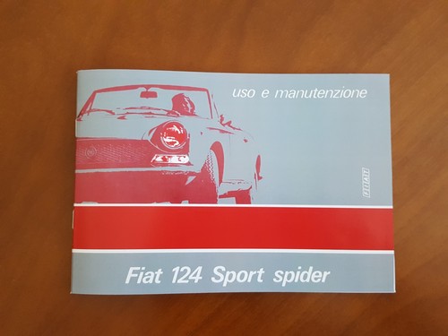 Uso manutenzione fiat - fiat, 124