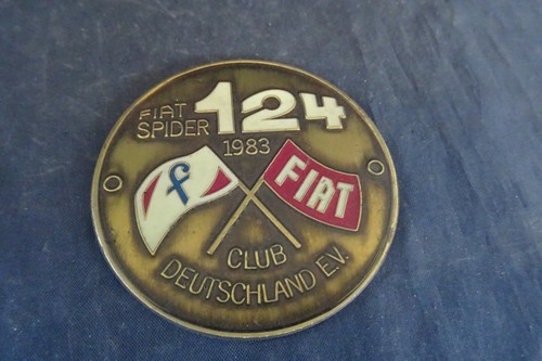 Badge fiat 124 spider - fiat,