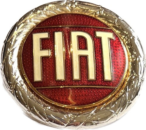 Stemma fiat smaltato tondo - fiat,