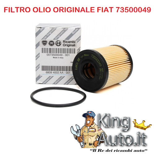 Filtro olio originale fiat - filtro,