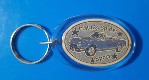 Portachiavi fiat 124 spider - portachiavi,